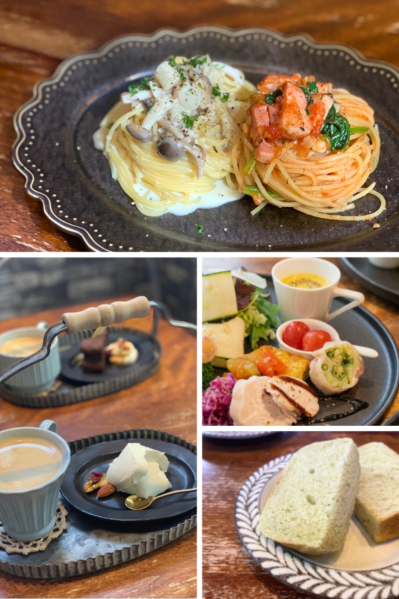 アグレアヴルのパスタランチセット