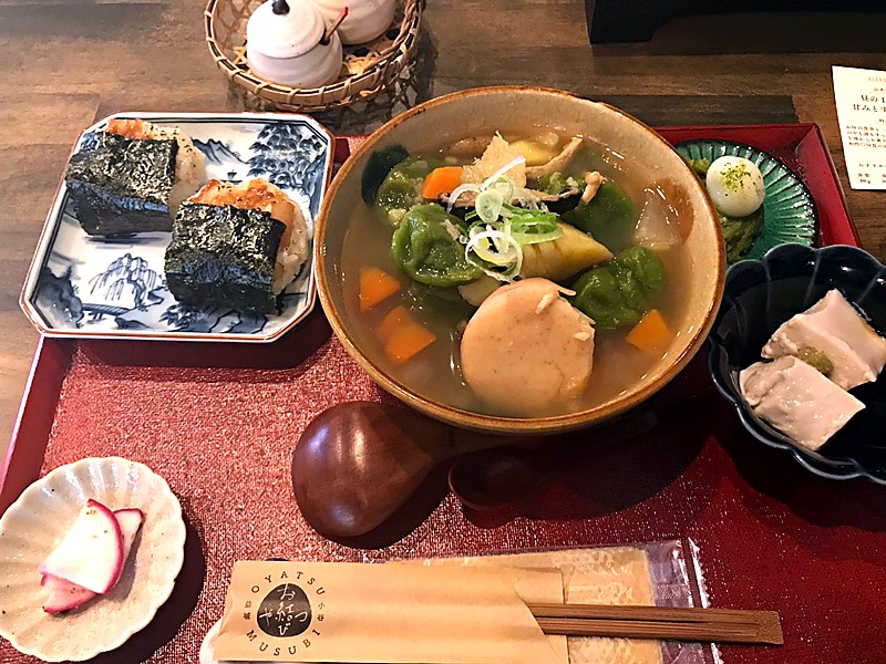 「茶だご汁御前」益城町reentea.Lab