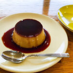 少しかためでカラメル濃厚なプリン | 喫茶カド(熊本市)