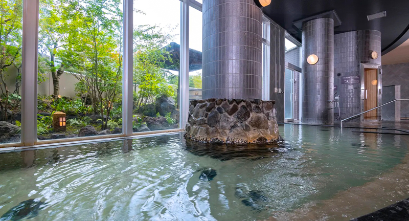 大浴場「仙酔峡温泉」